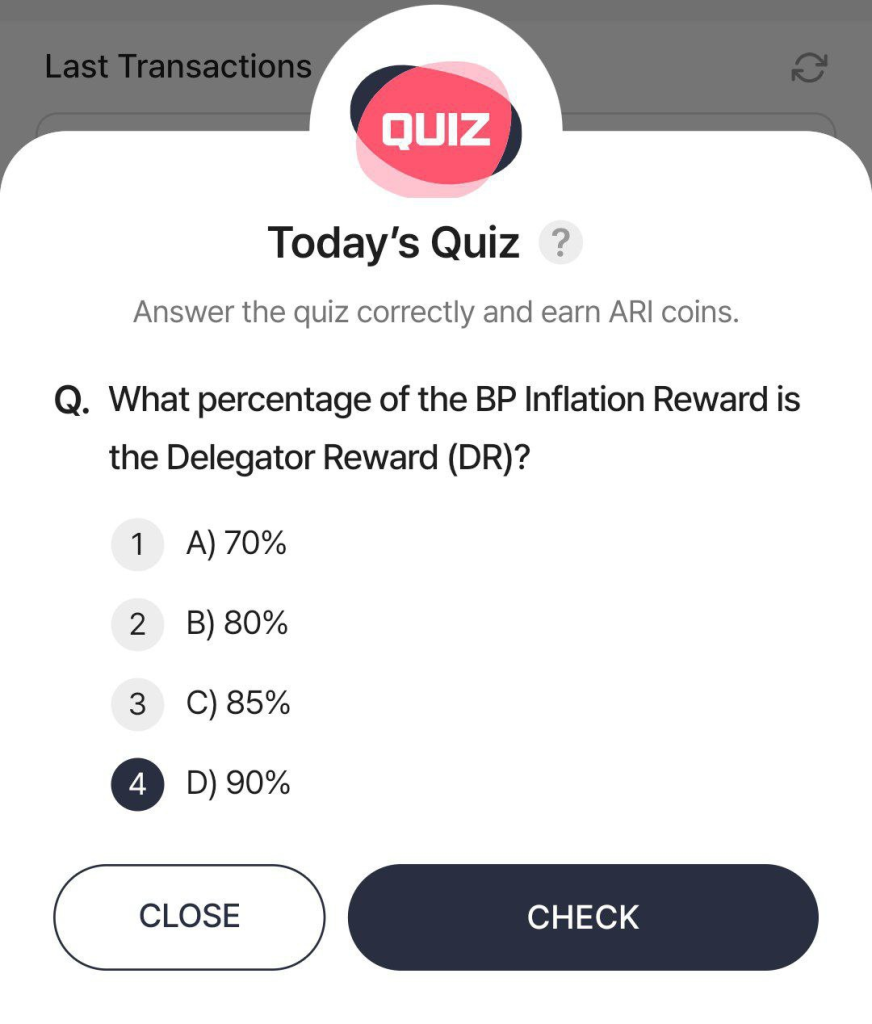 Ari Wallet Quiz Answer 6 February, 2025 Update