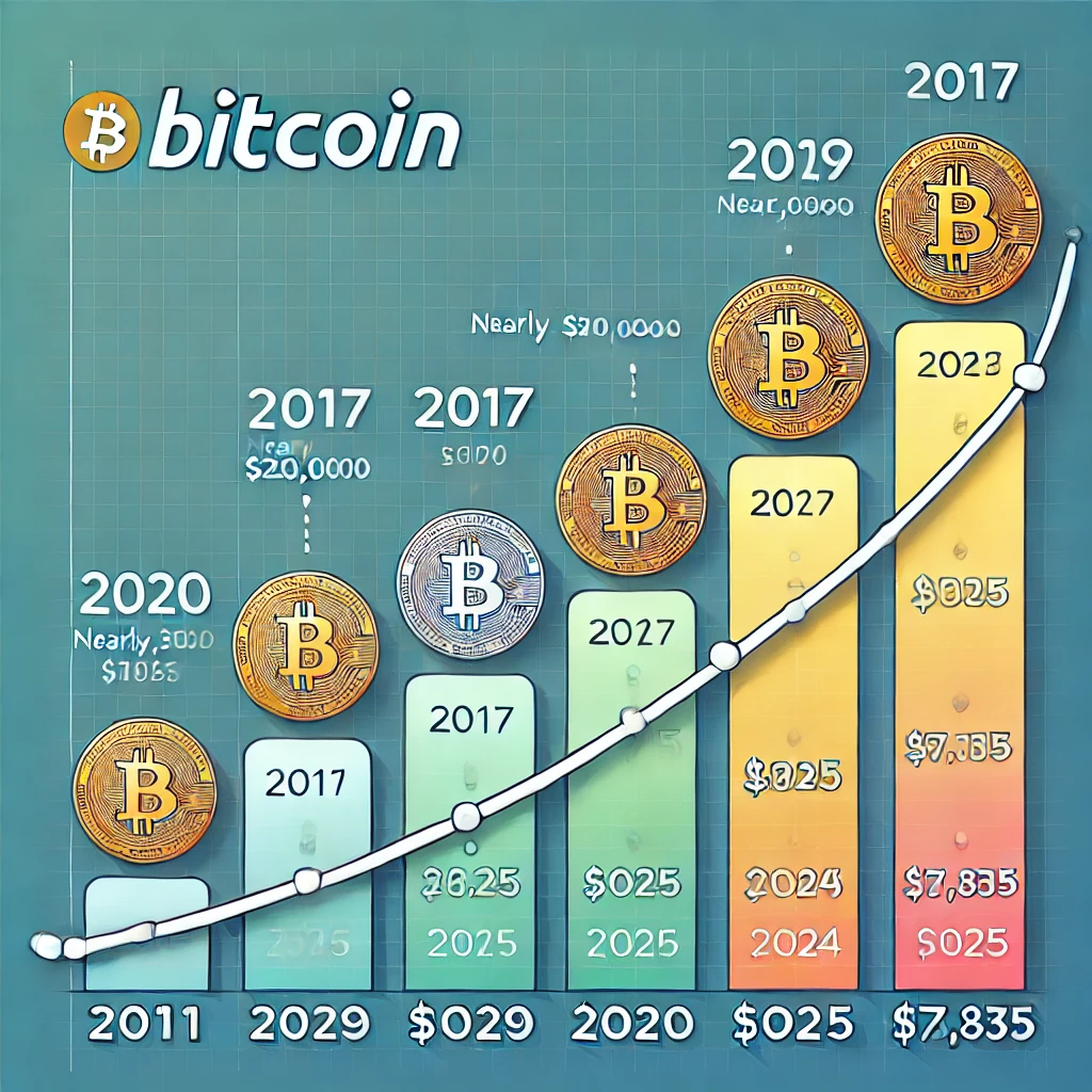 BTC price history