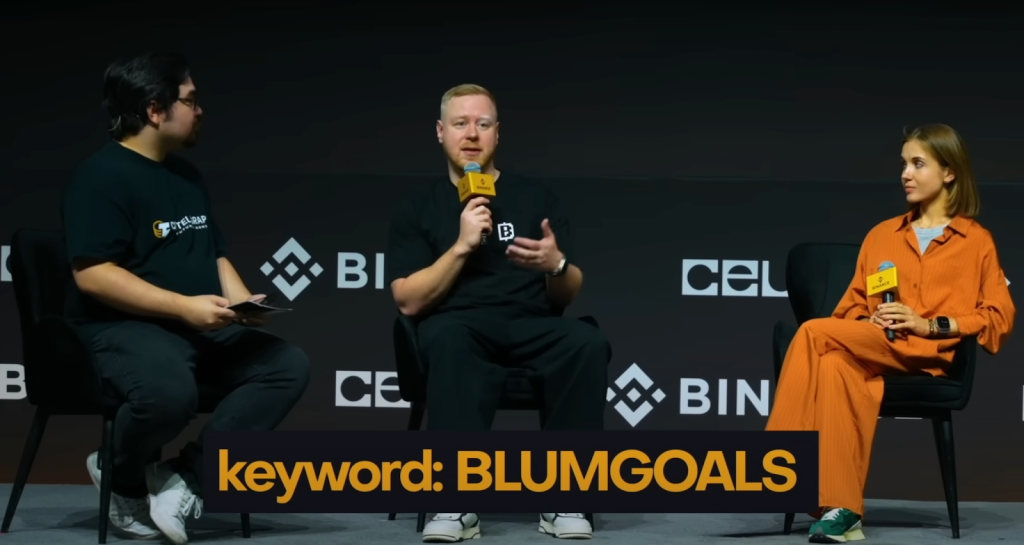 Blum CEO @ Binance Blum Code December 27 Update: Blum CEO Speech at Binance Blockchain Week