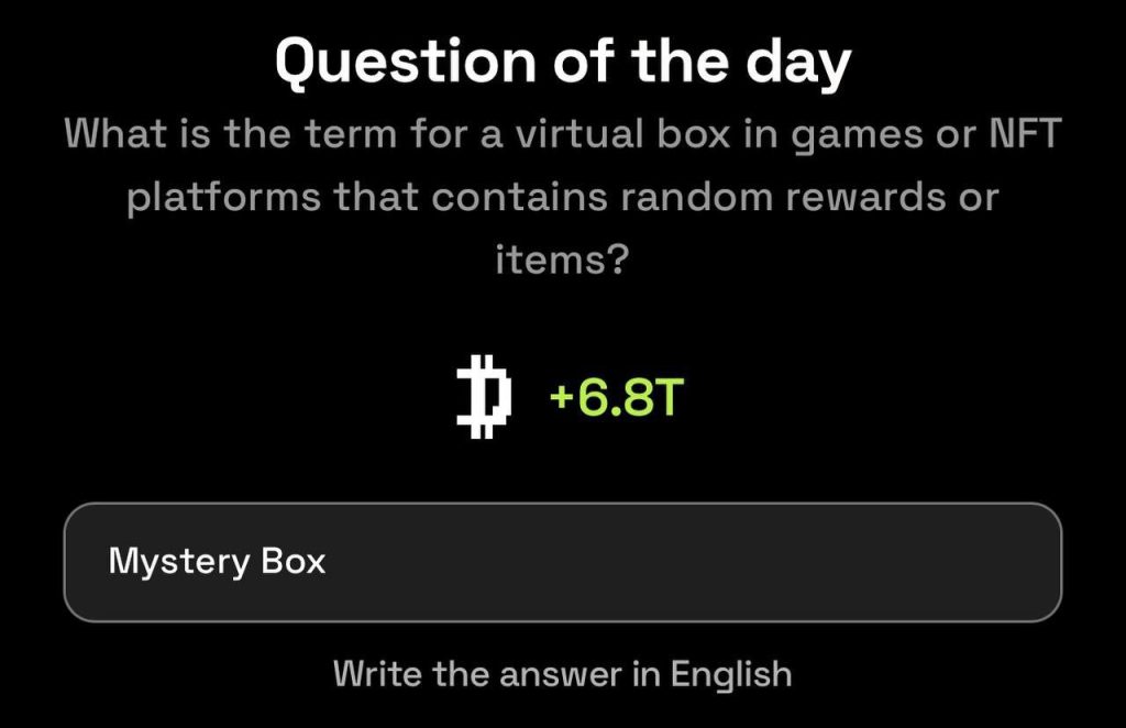 Dropee Question of the Day 1 May, 2025 Update