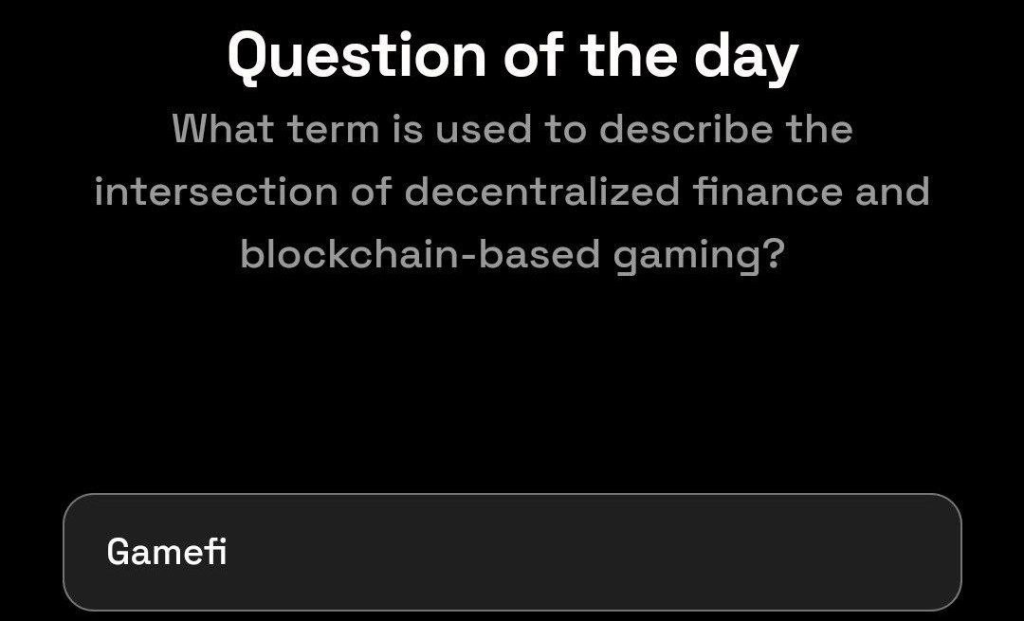 Dropee Question of the Day 15 January, 2025 Update