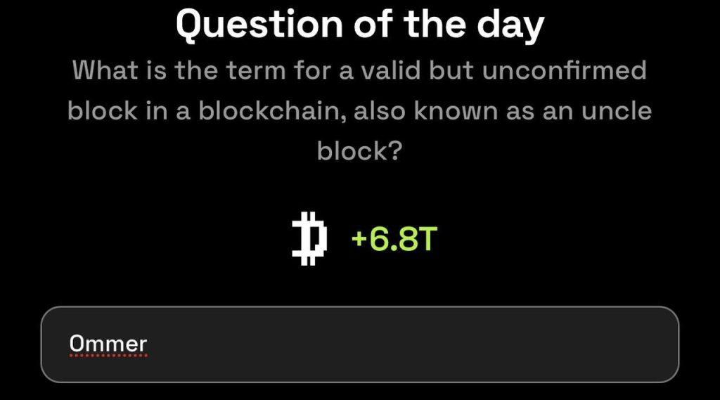 Dropee Question of the Day 4 May, 2025 Update