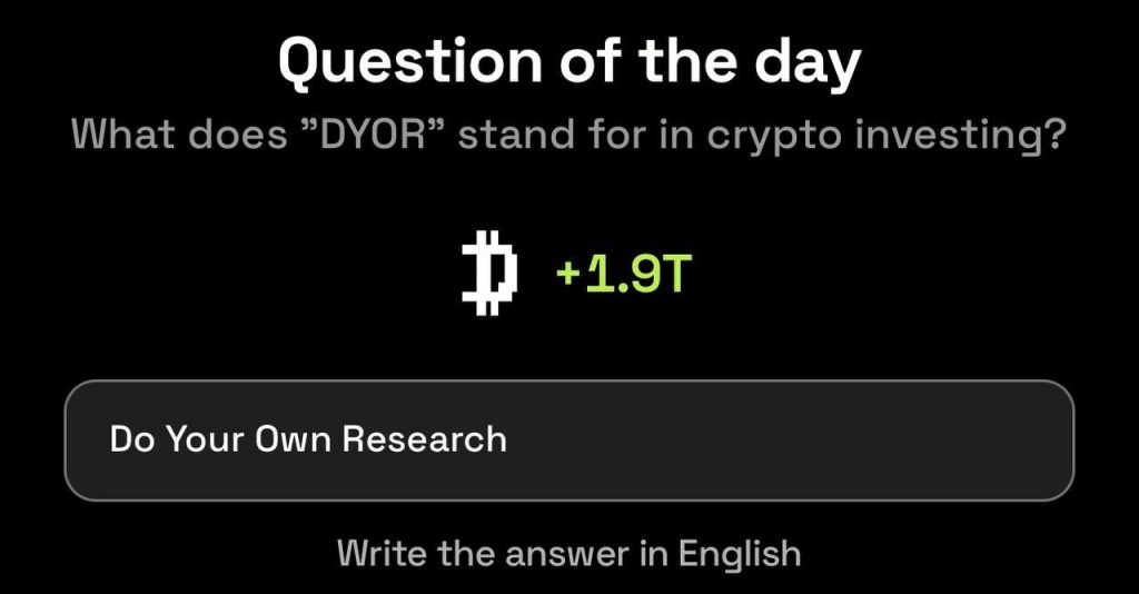 Dropee Question of the Day 5 March, 2025 Update