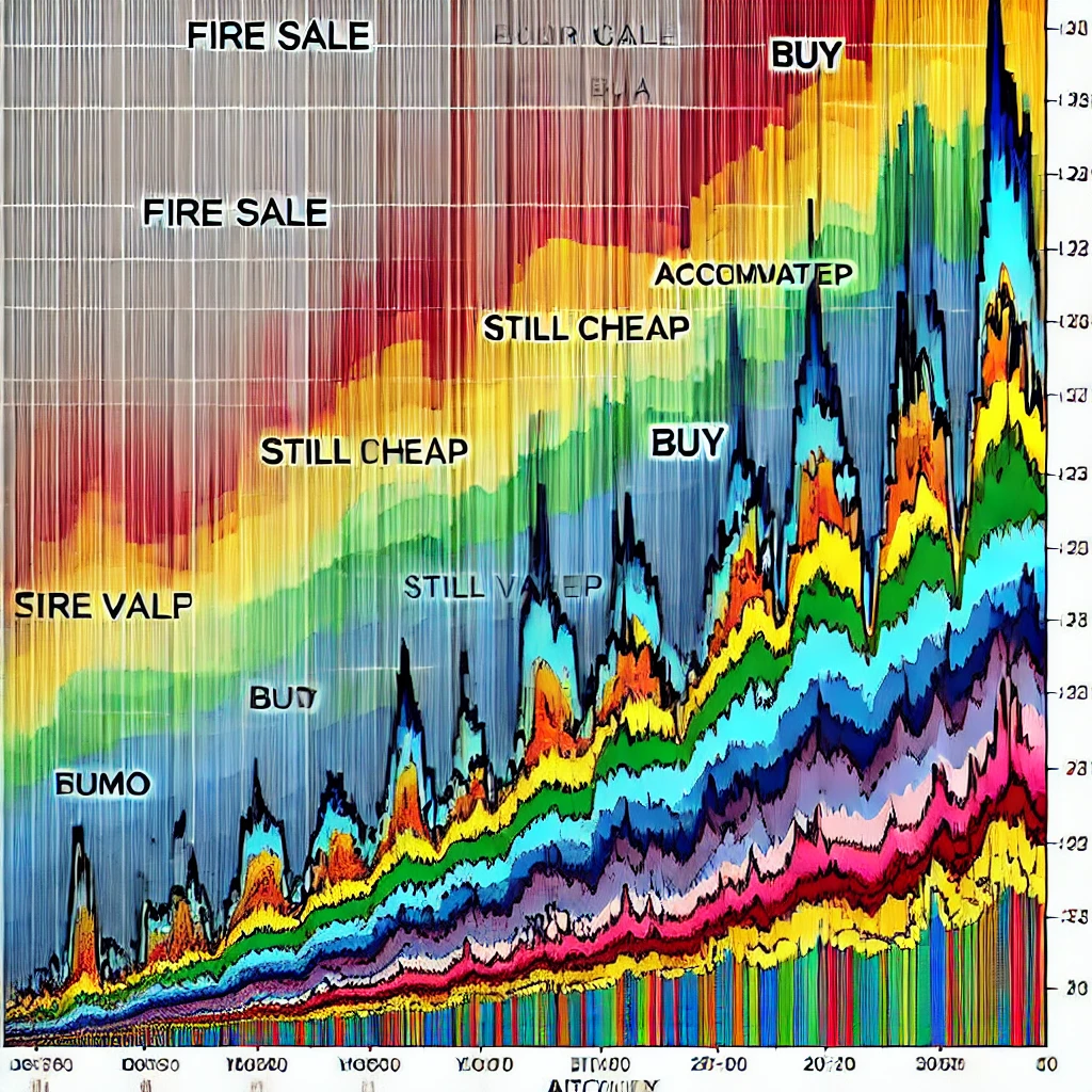 How Does the Bitcoin Rainbow Chart Work