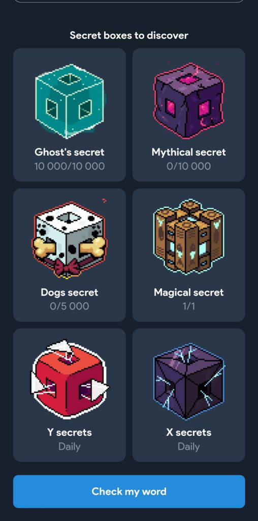 NOT Pixel Secret Code 24 November Update