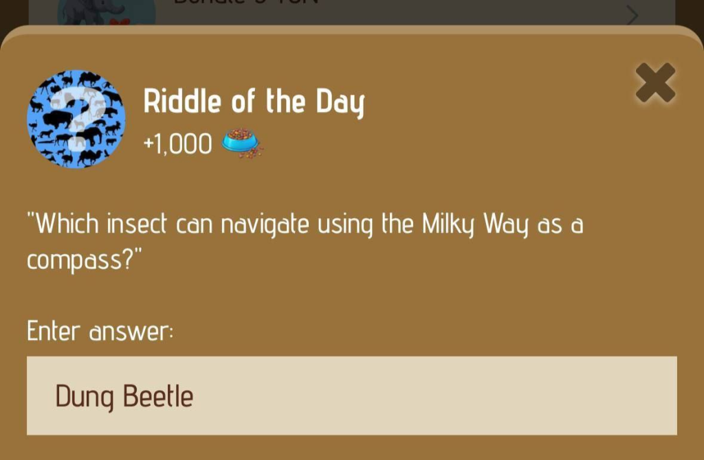 Zoo Riddle of the Day December 26 2024