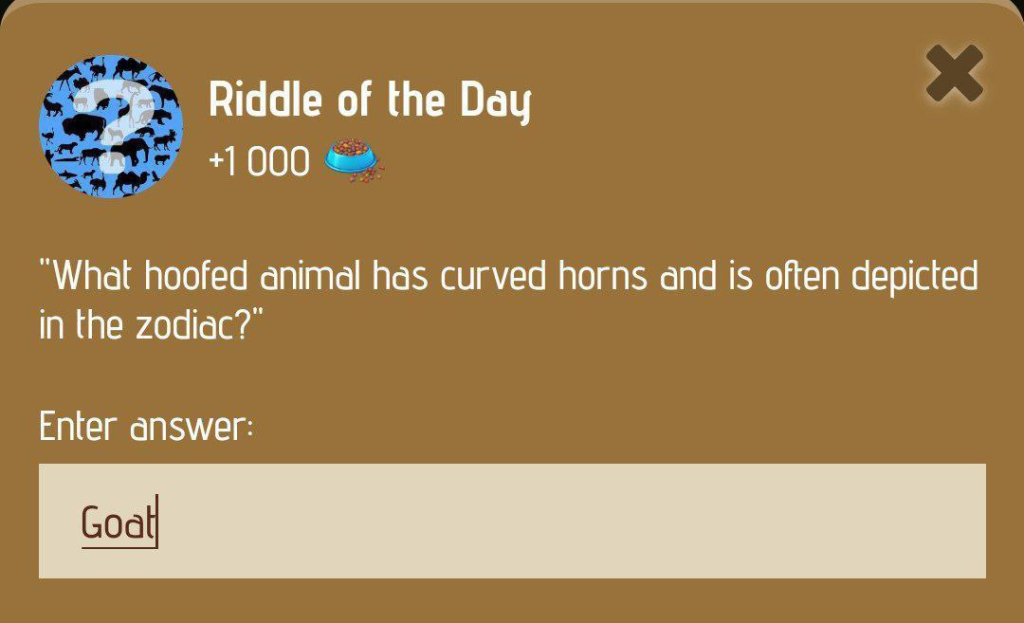 Zoo Riddle of the Day January 13, 2025