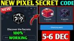 Today’s Not Pixel Secret Code December 5-6 Update