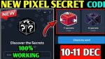 Today’s Not Pixel Secret Code December 10-11