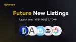 WEEX Futures Pro Will Launch DIA / ALEO / CLOUD / EGP / LAMB  USDT-M Perpetual Futures