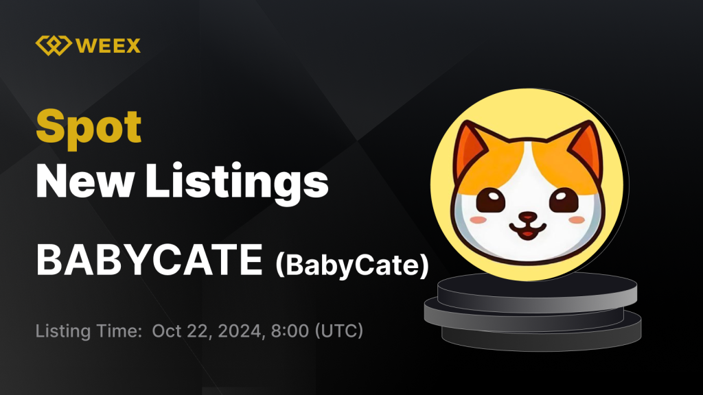 WEEX Will List $BABYCATE  for Spot Trading