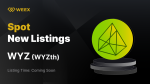 WEEX New Listing: WYZth(WYX-USDT) Will be Listed on WEEX Spot Trading