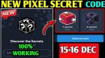 Today’s Not Pixel Secret Word December 15-16 Update