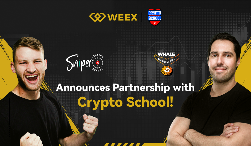 WEEX Announces Partnership with Crypto School!